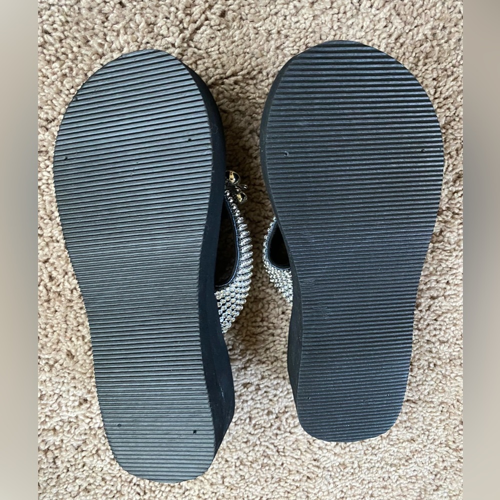 Soul West bling flip flops - Picture 3 of 5
